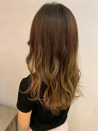 ロング 髪質改善ストレート/ 東徳嶺 みくのヘアスタイル