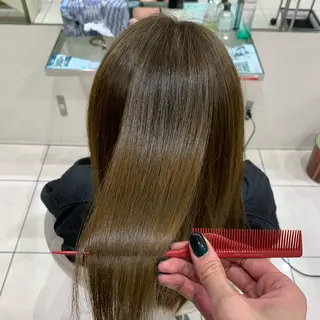 ミディアム カラー ヘッドスパ/栄 /久屋大通/岡戸のヘアスタイル