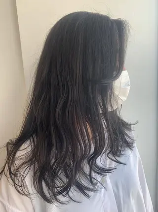 セミロング カラー 🌛ダブルカラー 🌜SAYAKAのヘアスタイル