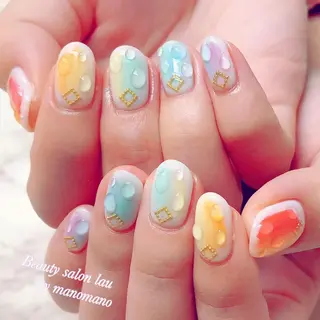 ネイル ラウバイマノマノ なかざとのネイルデザイン