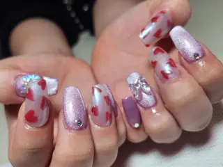 ネイル 💜bora .のネイルデザイン