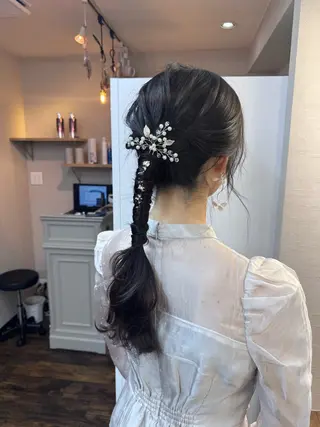 ロング ヘアアレンジ 🍓髪質改善特化 サロン/佐藤瑠奈🍓のヘアスタイル