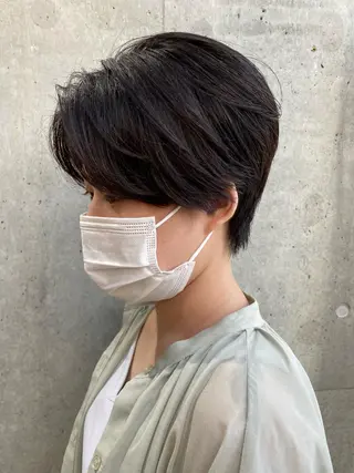 ショート カラー amber所属・🌈ショートの達人 HIROMU🌈のヘアスタイル