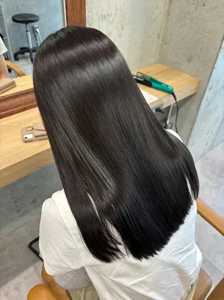 セミロング ユイナ カラーモデル大募集のヘアスタイル