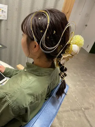ヘアアレンジ 廣元 早紀のヘアスタイル
