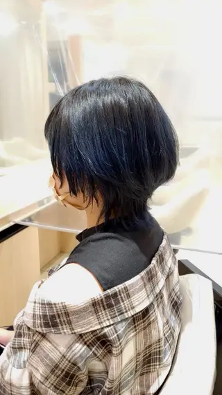 ショート Ash瀬谷 長嶋零のヘアスタイル