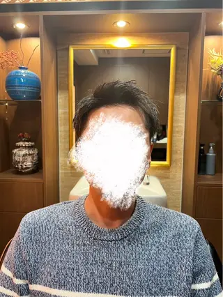 ショート ヒロ銀座バーバーショップ丸の内所属・秋山 琳太のヘアスタイル