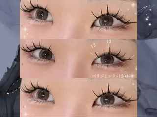 マツエク・マツパ Merci𖤐´ 長谷川のマツエク・マツパデザイン