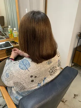 ミディアム cirrus🕊 韓国ヘア♡山縣あかりのヘアスタイル