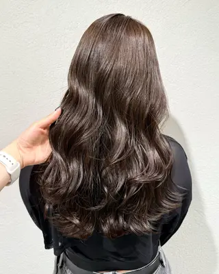 ロング カラー 🌿透明感カラー🌿 sayu／恵比寿のヘアスタイル