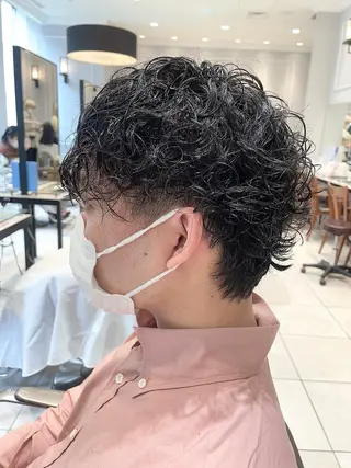 ミディアム メンズ 🦖鶴岡香純🦖 産休中のヘアスタイル