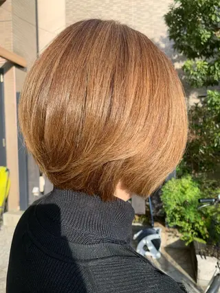 ショート カラー 多田 彩香のヘアスタイル