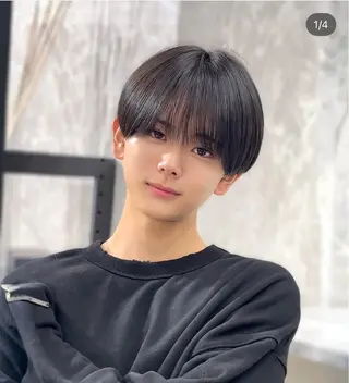 ミディアム メンズ美容師鎌田 丞のヘアスタイル