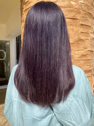 セミロング プルエク/clana ♡marinのヘアスタイル