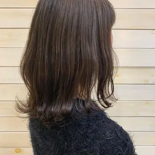 カラー 黒田瀬奈/ボブ まろやかベージュのヘアスタイル