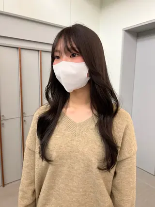 セミロング レイヤーカット/暖色 カラー/mao🎀のヘアスタイル