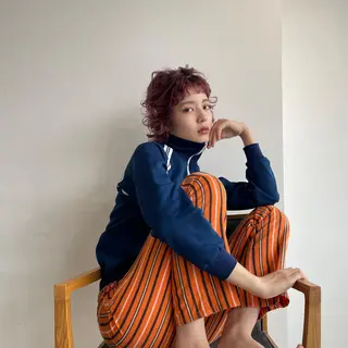 ミディアム パーマ 実力派スタイリストの 完全無料パーマのヘアスタイル