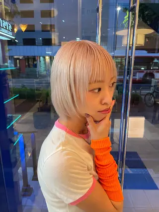 ショート カラー Rondo岐阜公式/ 岐阜No.1髪質改善のヘアスタイル