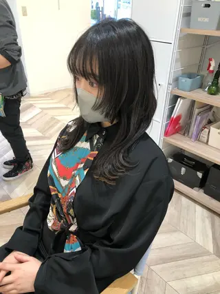 セミロング メンズパーマ/ スパイキー/神田正紀のヘアスタイル