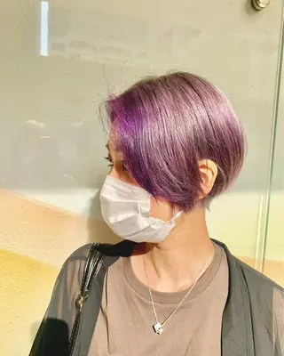 ショート 新宿/韓国レイヤー/ 顔周りカット松本美晴のヘアスタイル