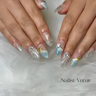 ネイル Setsalon Churaku Nailist Yumie所属・【沖縄市安慶田】 🤍Yumieのネイルデザイン