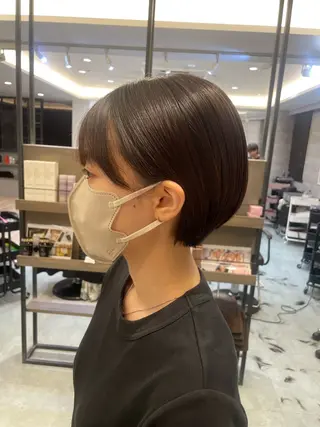 ショート ♡似合わせハイトーン ♡maiのヘアスタイル