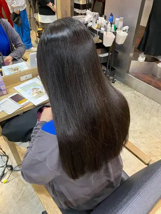 ロング ノンダメージサロン/ 北川瑞樹のヘアスタイル