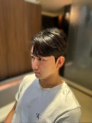 ショート パーマ メンズ YUKI🇰🇷 カルマ／ダウンパーマのヘアスタイル