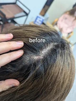 スパニスト 中川のヘアスタイル