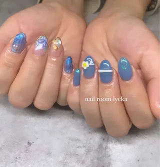 ネイル ﾈｲﾙﾙｰﾑﾘｯｶ 𝐦𝐚𝐲𝐮のネイルデザイン