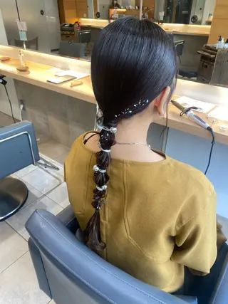ロング 谷川 あかりのヘアスタイル