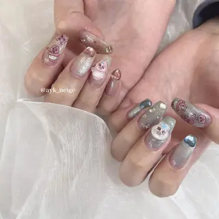 ネイル n'eige nail所属・大谷 綾香のネイルデザイン