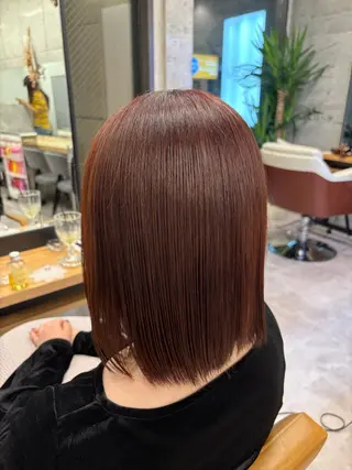 ミディアム ユイナ カラーモデル大募集のヘアスタイル