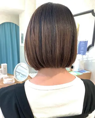 ショート ♥️ブリーチ/ボブ/ レイヤー♥️maiのヘアスタイル