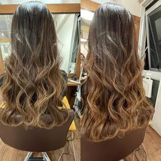 ロング 加藤 泰輔のヘアスタイル