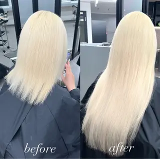 ロング カラー 梅田/韓国ヘア/ エクステ🤖ヒナのヘアスタイル