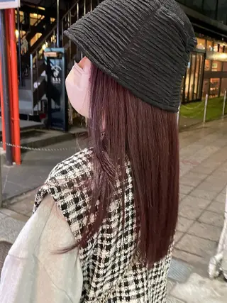 ロング カラー 韓国／大宮／レイヤー 🤍AYA🤍のヘアスタイル