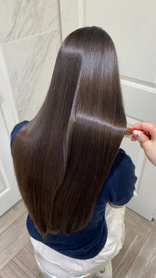 透明感カラー‎🤍 ゆかこ🐈‍⬛のヘアスタイル