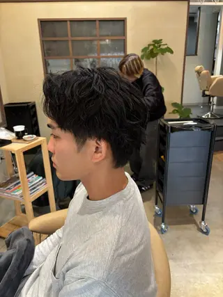 ショート メンズ 鹿児島 TSUBASAのヘアスタイル