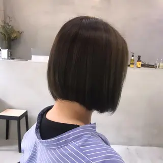 ミディアム カラー muku所属・レディースカット モデル/ayunaのヘアスタイル