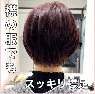 ショート カラー ショートヘア、ボブ こやさん　コヤマのヘアスタイル