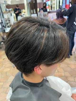 ショート メンズ ✨ショート/ボブ 縮毛矯正✨アキラのヘアスタイル