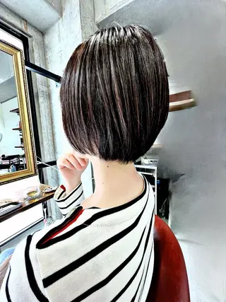 ショート カラー オーナースタイリスト 佐藤のヘアスタイル