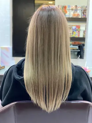 ロング カラコレ難波所属・カラコレ難波 sakamotoのヘアスタイル