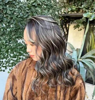 ロング カラー Dimo＆所属・ハイライトカラー /ダイスケのヘアスタイル