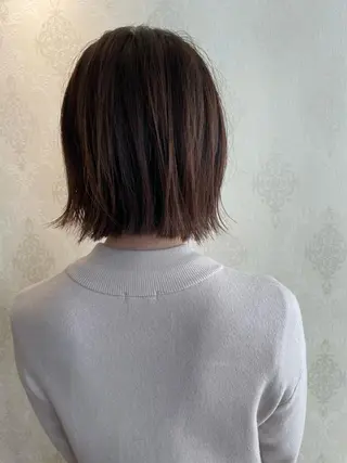 ミディアム 鶴岡で縮毛矯正なら お任せ！ハヤシナオミのヘアスタイル