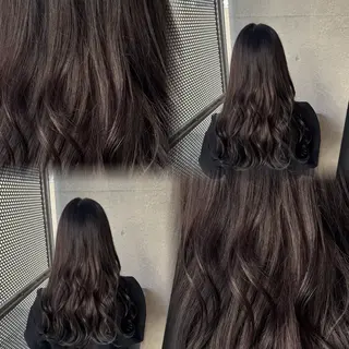 ロング カラー 髙橋 李里亜のヘアスタイル