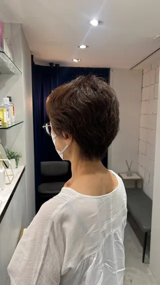 ショート り おのヘアスタイル