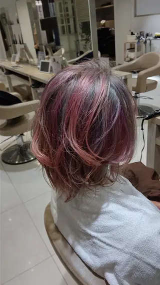 ミディアム hair&make earth元住吉店所属・滝沢 英昭のヘアスタイル