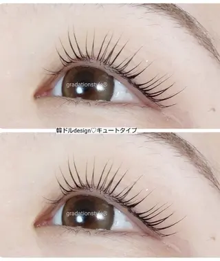 マツエク・マツパ 🎼グラデーション スタイル札幌♫*⁠✧のマツエク・マツパデザイン